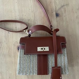 Rattan birkin bag